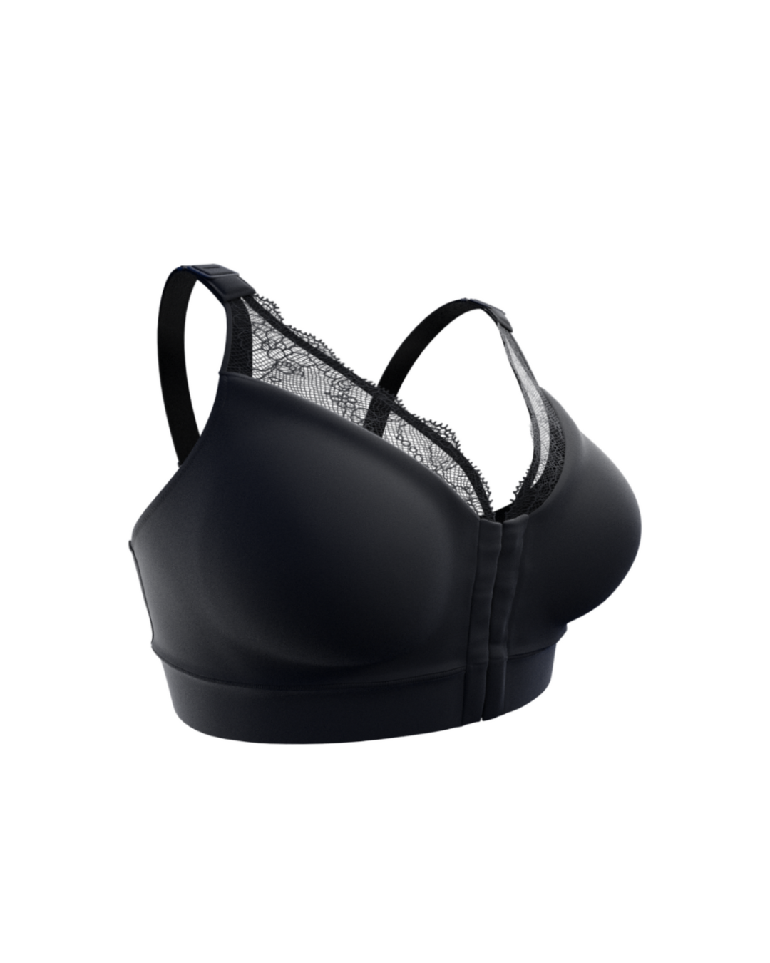 Post Op Compression Bra | Lace | Timeless Black
