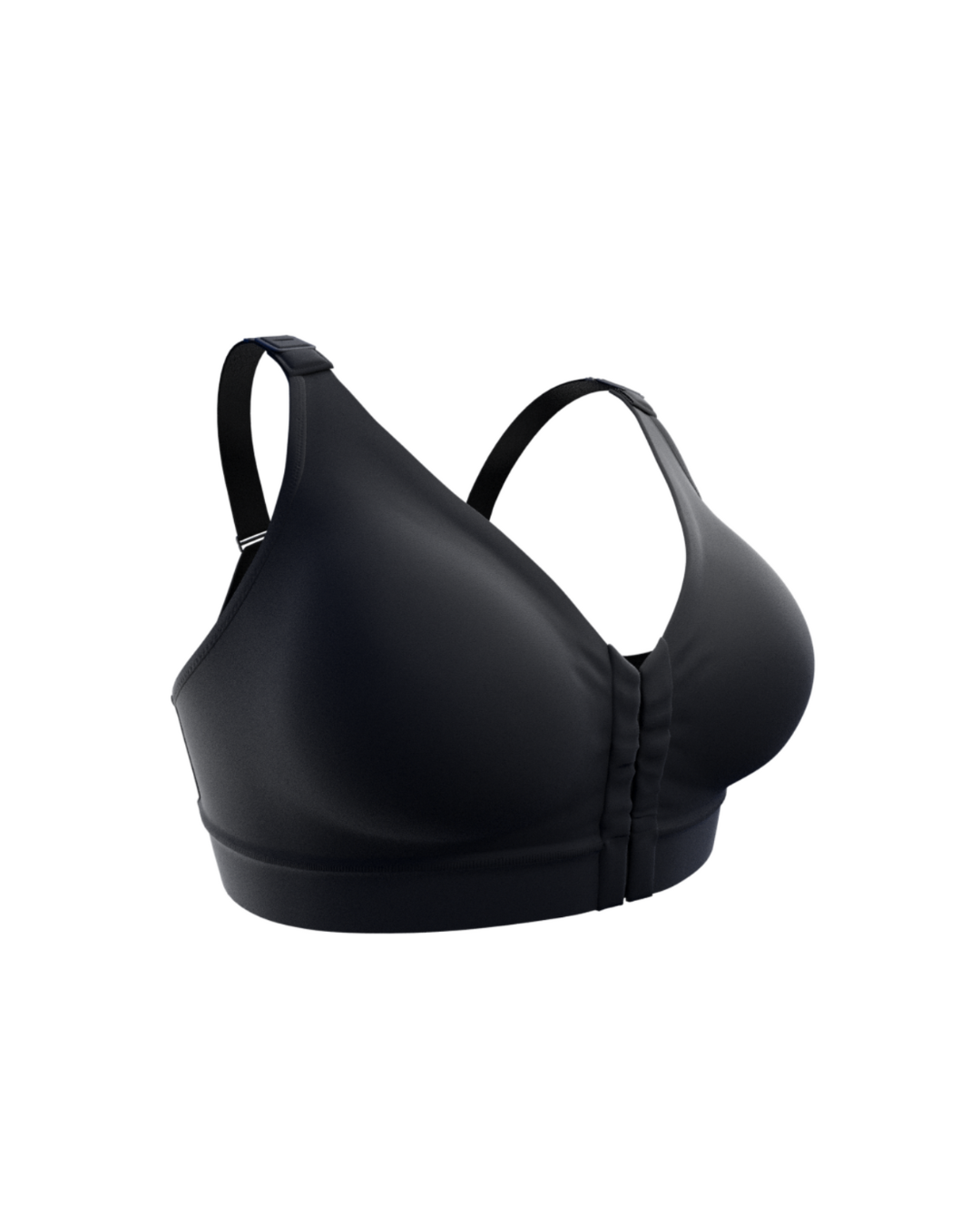 Post Op Compression Bra | Non Lace | Timeless Black
