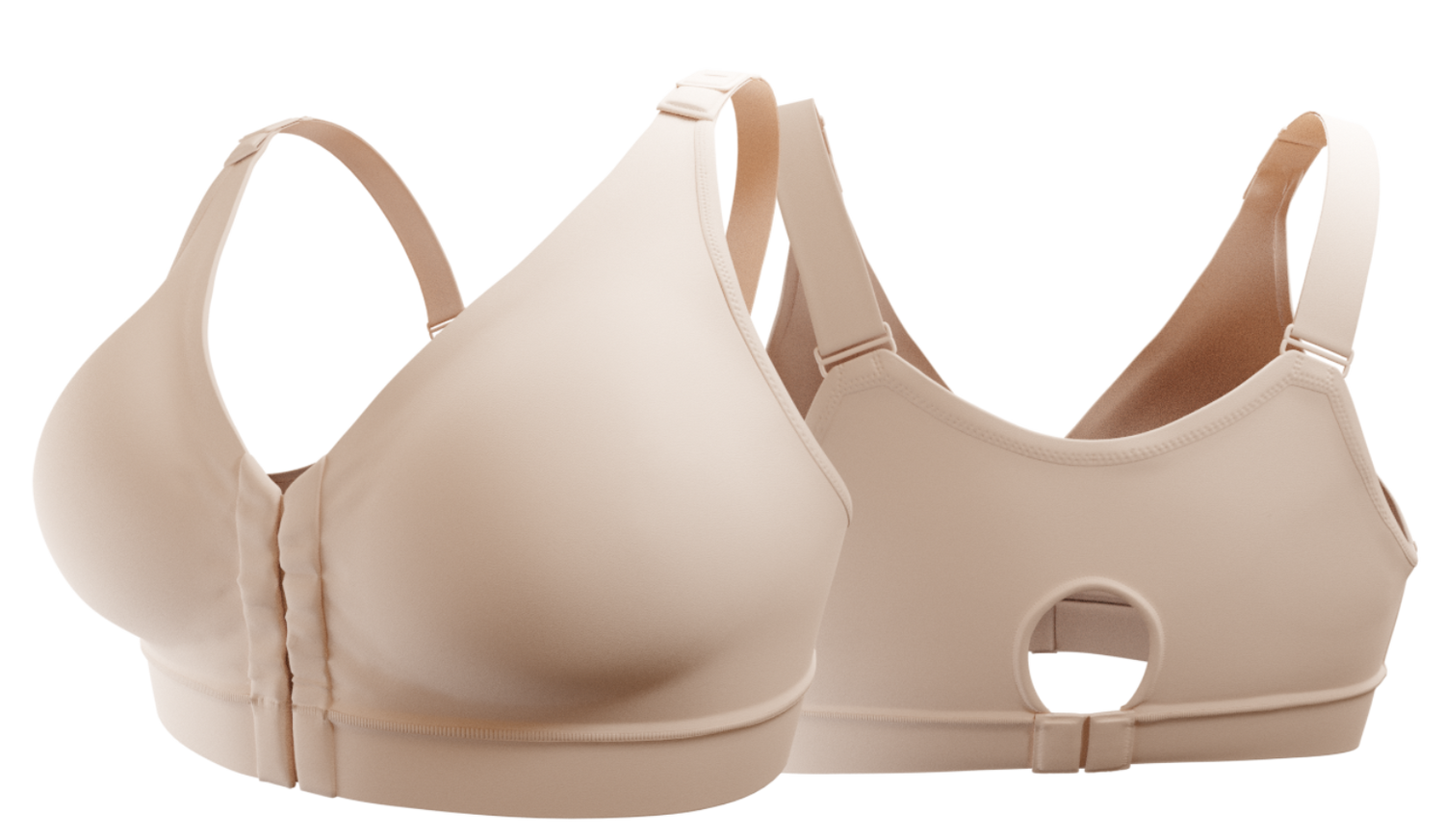 Women Front Breast Support Bra Implant Stabilizer Post Surgery Compression  Underwear Surgical Breast Augmentation Bralette
