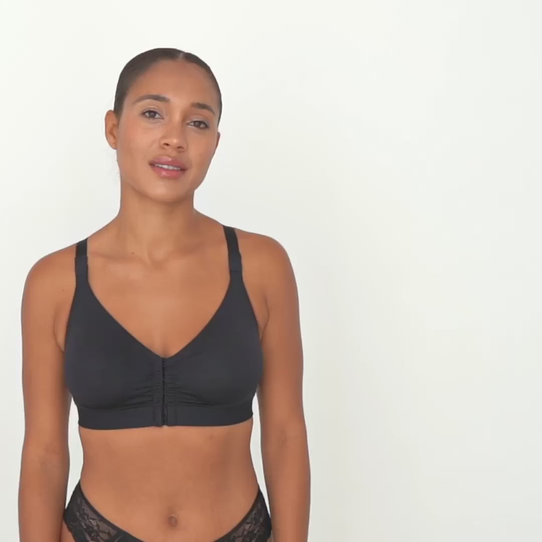 Recovery Bra | Non-Lace | Timeless Black